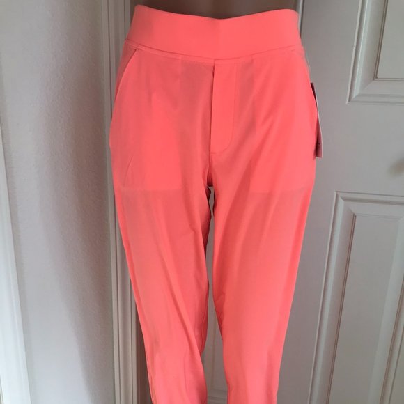 Athleta Light orange Brooklyn Ankle pant Size 2 - Picture 1 of 7